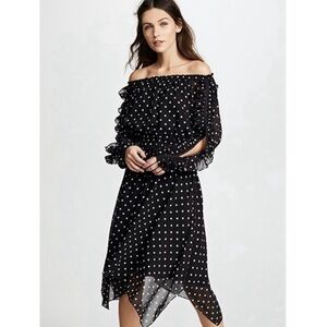 Club Monaco Polka dot dress size S